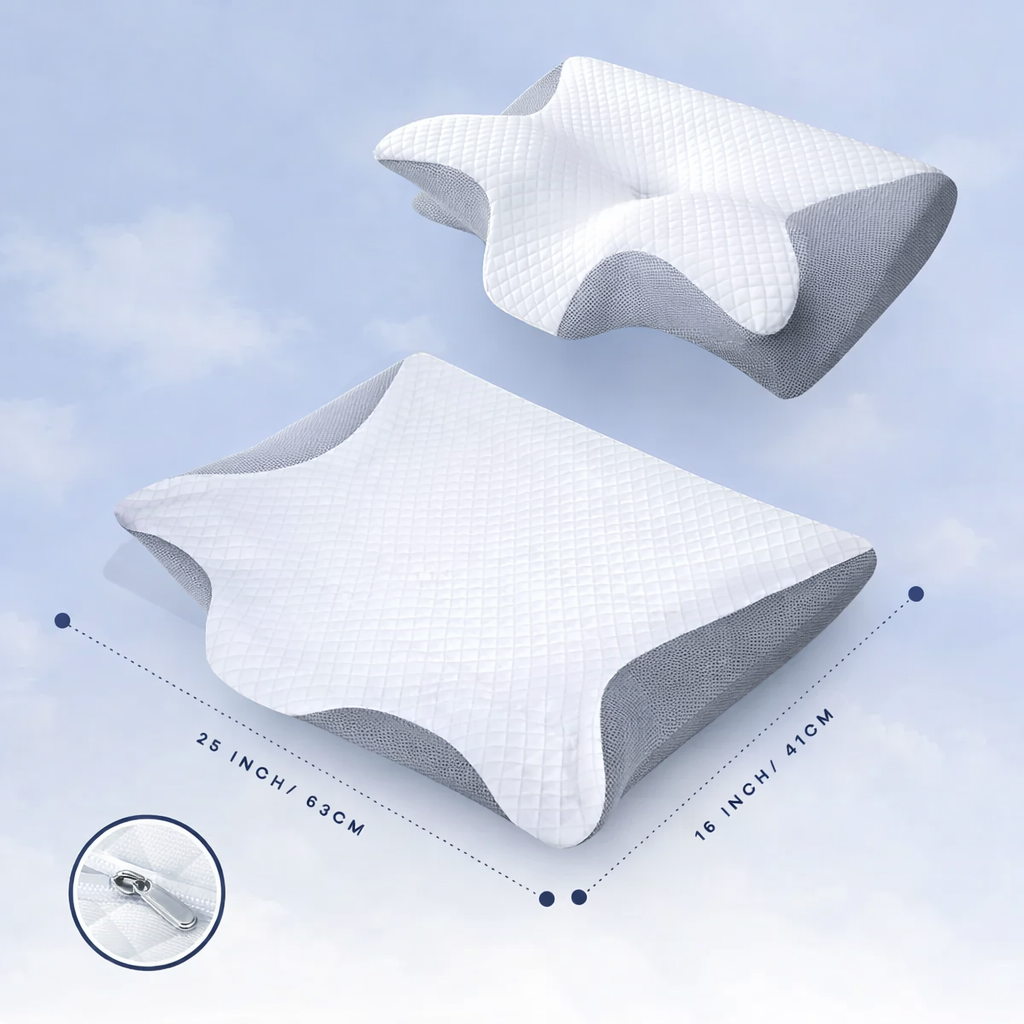 Taie Ergonomique Alpillow™ - Respirant & Hygiène Optimale